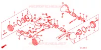 CLIGNOTANT pour Honda VLX SHADOW 600 de 1988