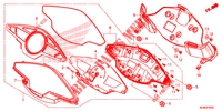 COMPTEUR pour Honda VFR 800 F de 2014