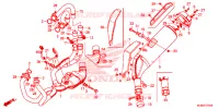 SILENCIEUX D'ECHAPPEMENT pour Honda VFR 800 F de 2014