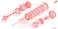 EMBRAYAGE pour Honda F6B 1800 GOLD WING de 2016