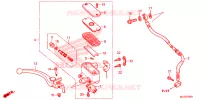 MAITRE CYLINDRE DE FREIN AVANT pour Honda F6B 1800 GOLD WING de 2016