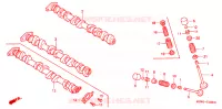 ARBRE A CAMES   SOUPAPE pour Honda CBR 600 F de 2001