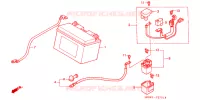 BATTERIE pour Honda CBR 600 F 34HP de 2001