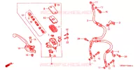 MAITRE CYLINDRE DE FREIN AVANT pour Honda CBR 600 F 34HP de 2001