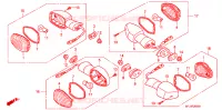 CLIGNOTANT pour Honda CBR 600 RR de 2007
