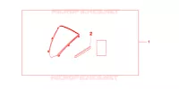 PARE BRISE pour Honda CBR 600 RR de 2007