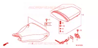 SELLE pour Honda CBR 600 RR de 2007