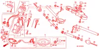 GUIDON   TE DE FOURCHE pour Honda CBR 600 RR de 2007