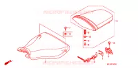SELLE pour Honda CBR 600 RR de 2007