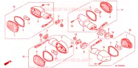 CLIGNOTANT pour Honda CBR 600 RR de 2007