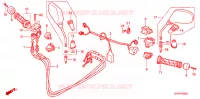 COMMODO   CABLE   RETROVISEUR pour Honda SH 300 ABS de 2007