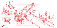 CADRE pour Honda SH 300 ABS de 2007