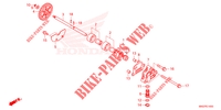 POMPE A HUILE pour Honda CRF 450 RX ENDURO de 2024