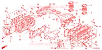 CULASSE pour Honda GL 1800 GOLD WING ABS AIRBAG PRETO de 2014