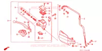 MAITRE CYLINDRE DE FREIN AVANT pour Honda XL 250 DEGREE de 1992