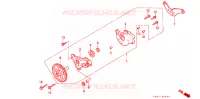 POMPE A HUILE pour Honda XL 250 DEGREE de 1992