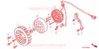 ALTERNATEUR pour Honda SPACY 125 de 1996