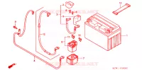 BATTERIE pour Honda SPACY 125 de 1996