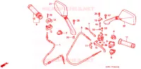 LEVIER DE GUIDON   CABLE   COMMODO pour Honda SPACY 125 de 1996