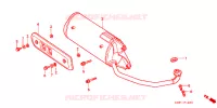 SILENCIEUX D'ECHAPPEMENT pour Honda SPACY 125 de 1996