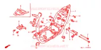 CADRE pour Honda 50 LIVE DIO ZX de 2000