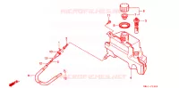 RESERVOIR D'HUILE pour Honda 50 LIVE DIO ZX de 2000