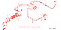 COMMANDE INJECTION D'AIR SOUPAPE   FILTRE A AIR pour Honda SPACY 125 de 2003