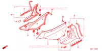COUVERCLES LATERAUX pour Honda GL 1800 GOLD WING ABS de 2003