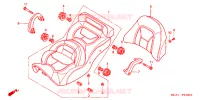 SELLE pour Honda GL 1800 GOLD WING ABS de 2003