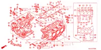 BLOC CYLINDRES pour Honda GL 1800 GOLD WING de 2004