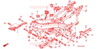 CADRE pour Honda GL 1800 GOLD WING de 2004