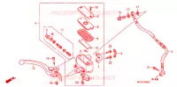 MAITRE CYLINDRE DE FREIN AVANT pour Honda GL 1800 GOLD WING de 2004