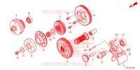 TRANSMISSION PRIMAIRE pour Honda F6B 1800 GOLD WING 2GS de 2016
