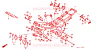 CADRE pour Honda CBR 600 SMOKIN JOE de 1998