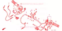 COMMODOS   POIGNEES pour Honda CBR 600 SMOKIN JOE de 1998