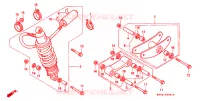 AMORTISSEUR ARRIERE pour Honda CBR 600 SMOKIN JOE de 1996