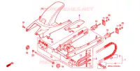 BRAS OSCILLANT pour Honda CBR 600 SMOKIN JOE de 1996