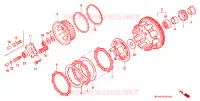EMBRAYAGE pour Honda CBR 600 SMOKIN JOE de 1996