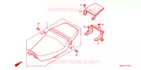 SELLE pour Honda CBR 600 SMOKIN JOE de 1996