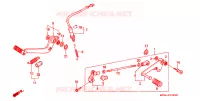 PEDALE pour Honda CBR 600 SMOKIN JOE de 1996