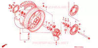 ROUE ARRIERE pour Honda CBR 600 SMOKIN JOE de 1996