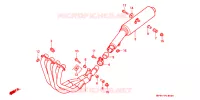 SILENCIEUX D'ECHAPPEMENT pour Honda CBR 600 SMOKIN JOE de 1996