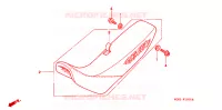 SELLE pour Honda XR 250 R de 1996