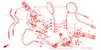 COMMODO   LEVIER   CABLE pour Honda CB 400 LEARNER de 2018