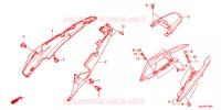 COUVERCLES LATERAUX pour Honda NC 750 DRIVING SHOOL YA de 2013