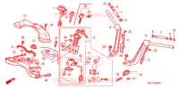GUIDON   TE DE FOURCHE pour Honda GL 1800 GOLD WING ABS de 2008