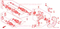 ARBRE DE ROUE  pour Honda FOURTRAX 500 FOREMAN RUBICON Hydrostatic de 2007