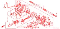COUPLE CONIQUE pour Honda FOURTRAX 500 FOREMAN RUBICON Hydrostatic de 2007