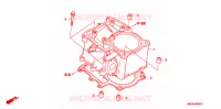CYLINDRE pour Honda FOURTRAX 500 FOREMAN RUBICON Hydrostatic de 2007
