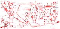 LEVIER DE GUIDON   CABLE   COMMODO pour Honda FOURTRAX 500 FOREMAN RUBICON Hydrostatic de 2007